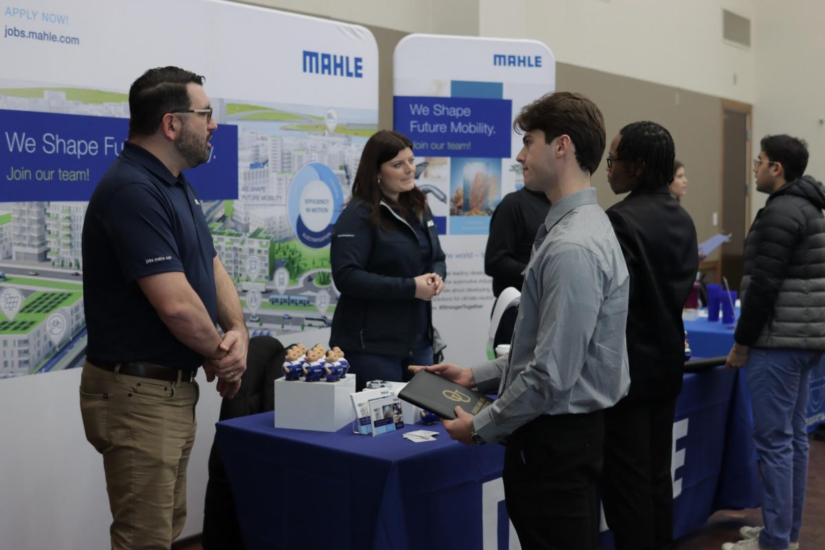 Professional development at OU's Winter Career Fair