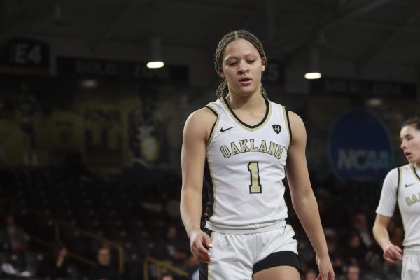 Oakland women’s basketball losing skid continues with loss to Milwaukee