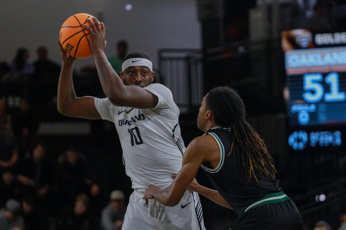 Oakland secures sixth place in Horizon League with win over Green Bay