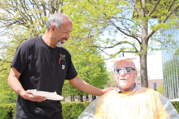 Campus Community Throws Pies at University VIPs