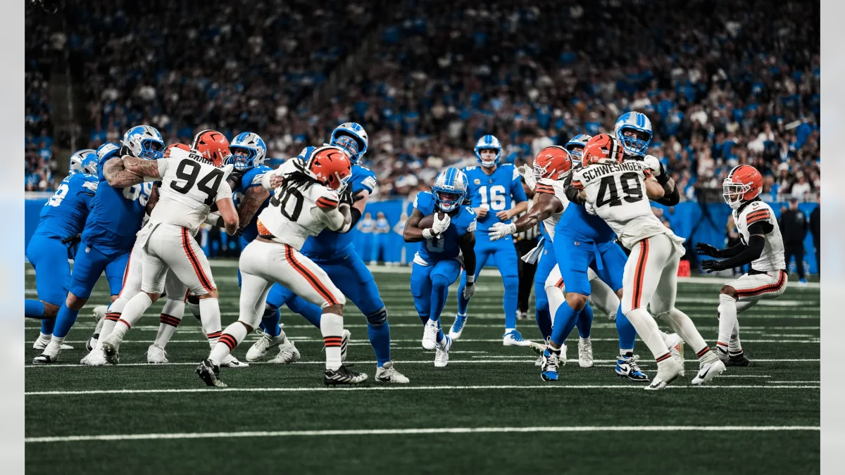 Photo courtesy of the Detroit Lions