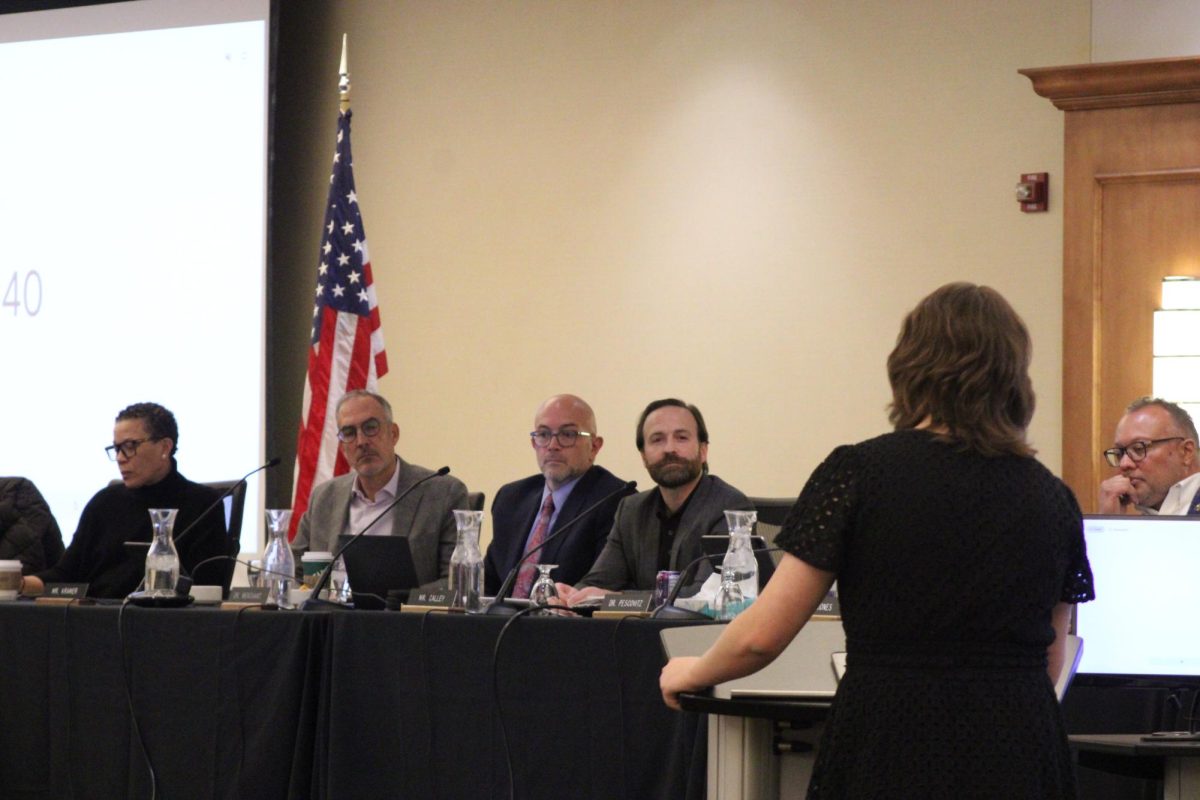 Feb. BOT meeting: Trustee Joe Jones leaves, students protest proposed data center and union demands fair negotiations