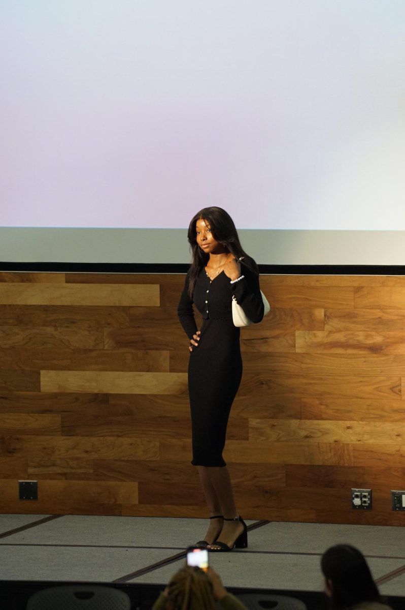 Campus fashion show highlights professionalism at etiquette mixer