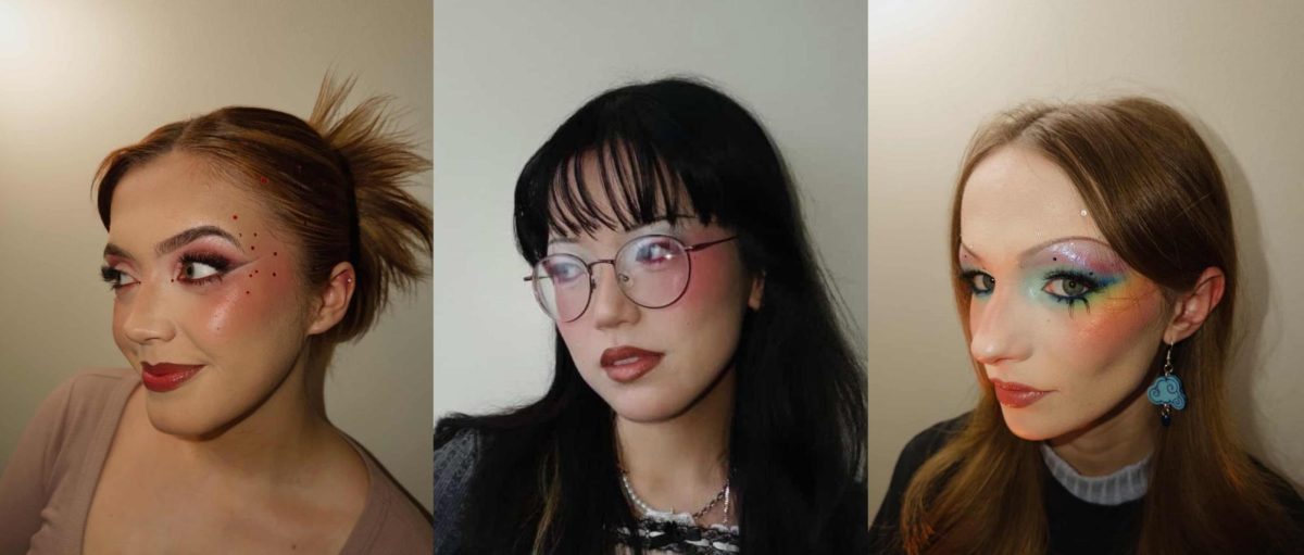 Photos of OU students Emily Telners, Thy Hoang and Marissa Getschman courtesy of Dawn Elrhorba.